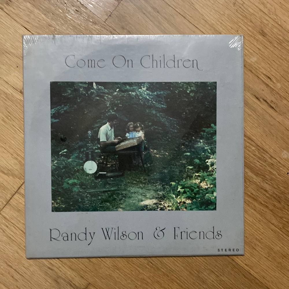 Vintage record Come on children Randy Wilson and friends